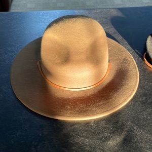 COPY - Brixton Fedora Mens Size M Olive green